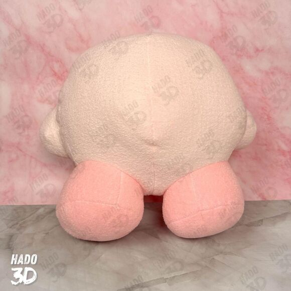 Kirby Nintendo - New Round1 EXCLUSIVE Big 13" Pastel Sweet Pink Ball Kirby Plush - Picture 5 of 7